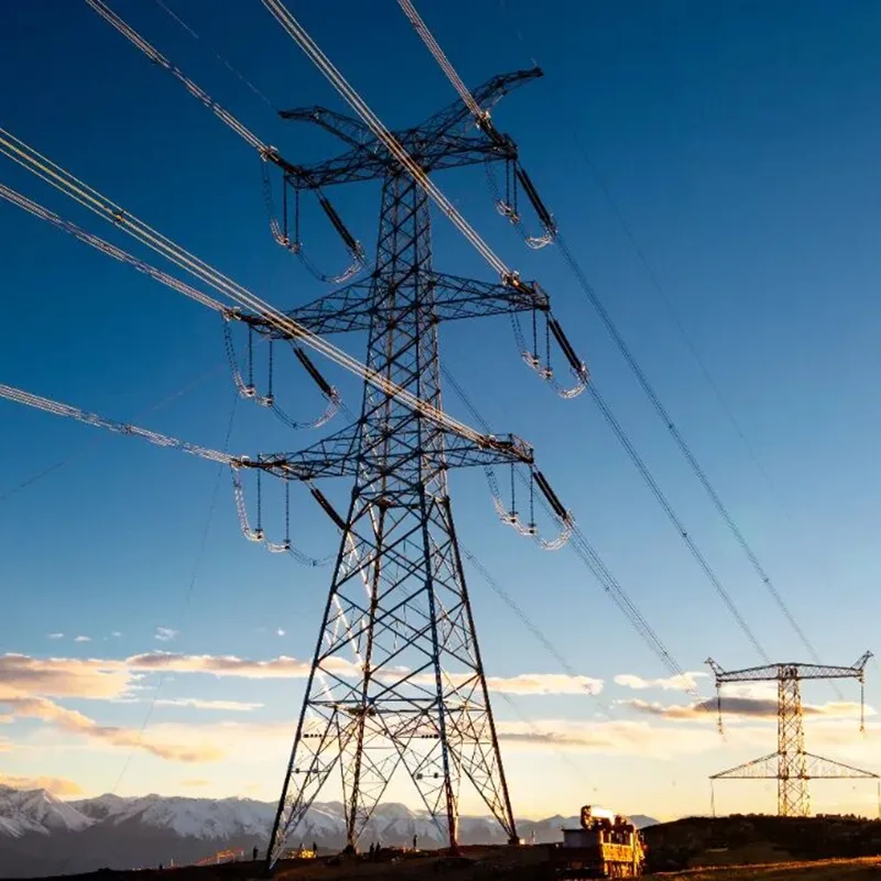 Πύργος από χάλυβα πλέγματος τάσης 500 kV